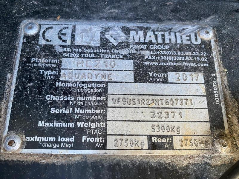 Măturătoare stradală Mathieu Azura MC210: Foto 6