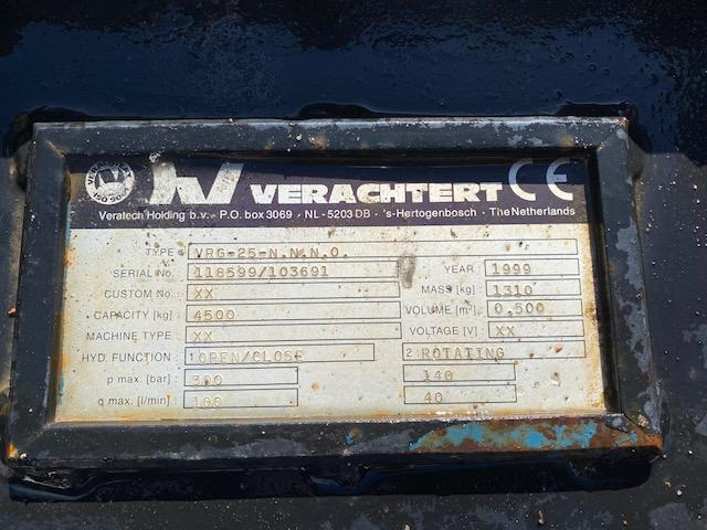 Verachtert VRG 25 - Graifer pentru Utilaje constructii: Foto 5 Verachtert VRG 25 - Graifer pentru Utilaje constructii: Foto 5