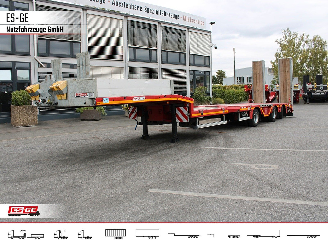 Faymonville MAX Trailer MAX100 Semi-Tieflader Radmulden - Semiremorcă transport agabaritic: Foto 1 Faymonville MAX Trailer MAX100 Semi-Tieflader Radmulden - Semiremorcă transport agabaritic: Foto 1
