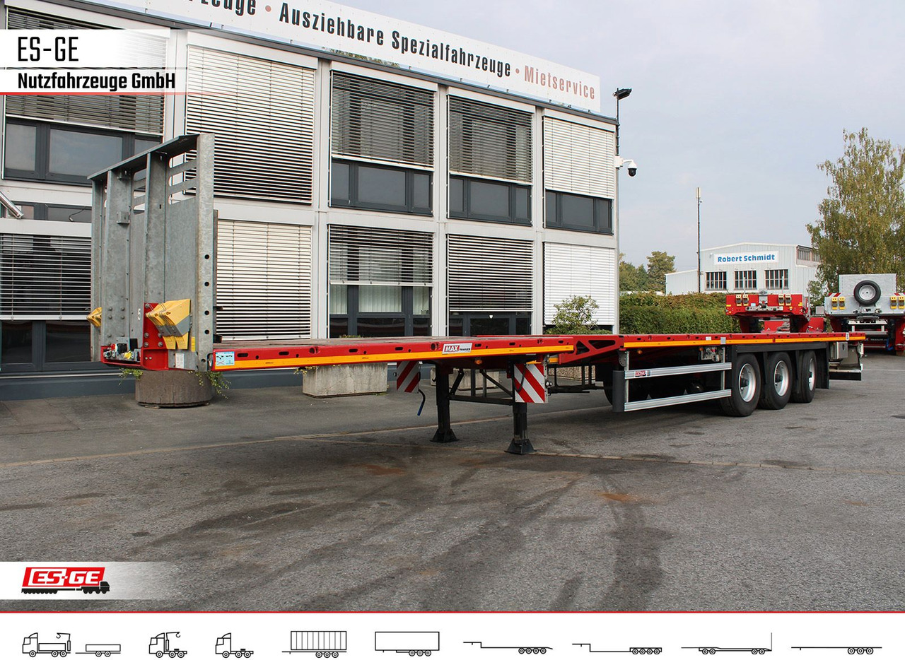Faymonville MAX Trailer MAX200 Telesattel - Semiremorcă platformă: Foto 1 Faymonville MAX Trailer MAX200 Telesattel - Semiremorcă platformă: Foto 1