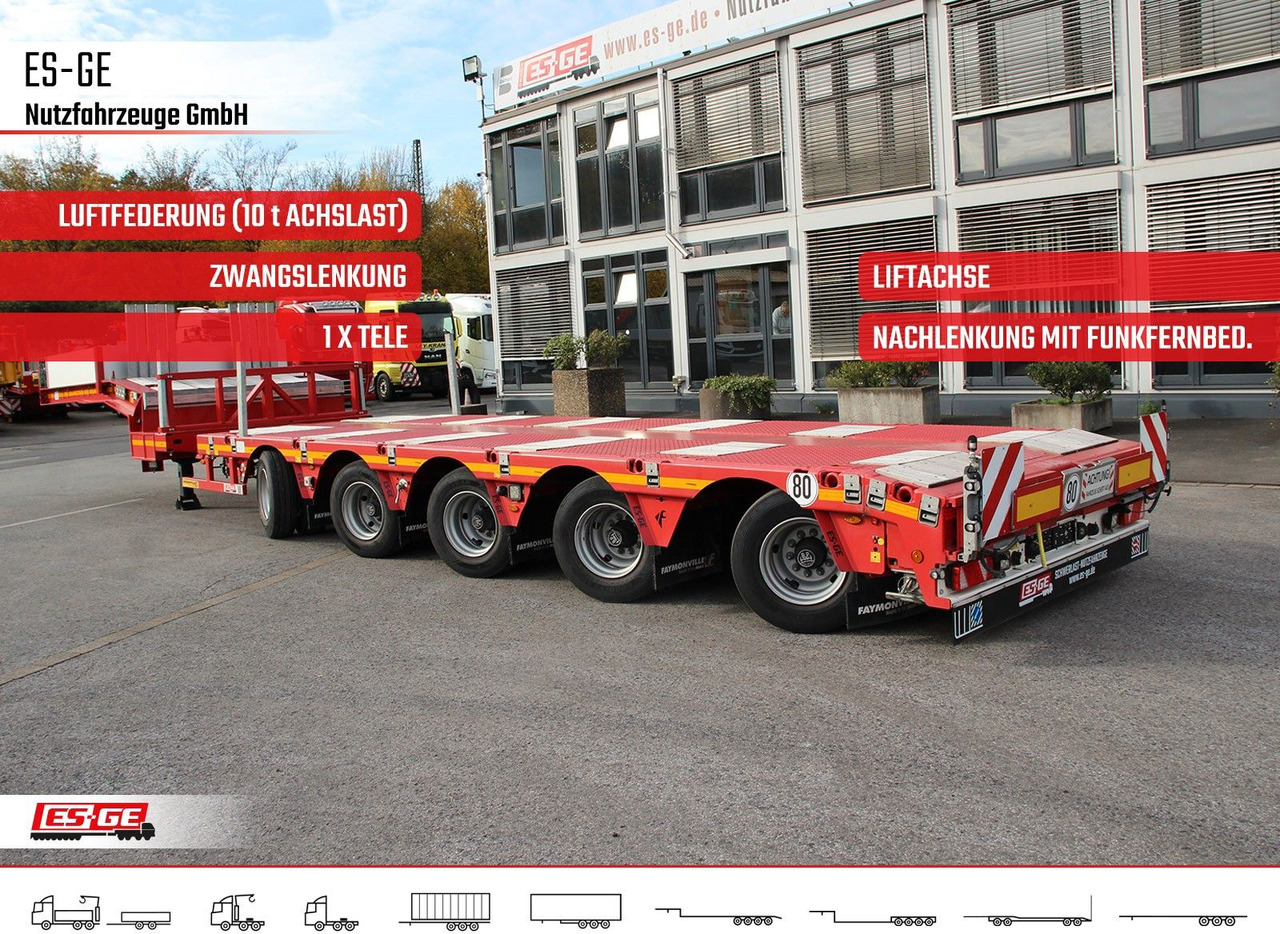 Faymonville Multimax Satteltieflader - hydr. gelenkt - Semiremorcă transport agabaritic: Foto 1 Faymonville Multimax Satteltieflader - hydr. gelenkt - Semiremorcă transport agabaritic: Foto 1