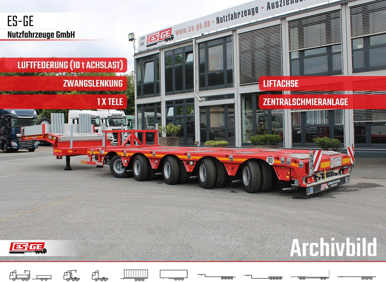 Faymonville Multimax Satteltieflader - hydr. gelenkt - Semiremorcă transport agabaritic: Foto 1 Faymonville Multimax Satteltieflader - hydr. gelenkt - Semiremorcă transport agabaritic: Foto 1