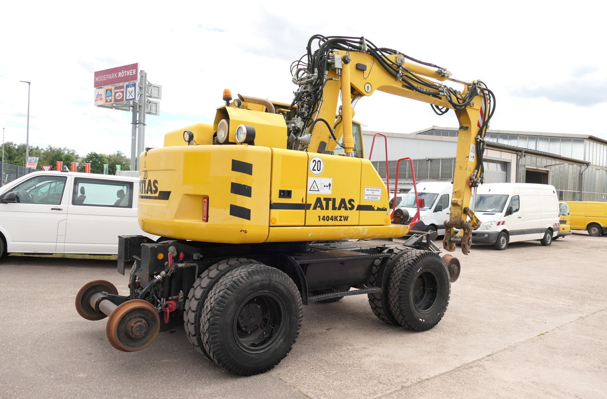 ATLAS 1404 K ZW Zweiwegebagger AHK - Excavator pe roţi: Foto 3 ATLAS 1404 K ZW Zweiwegebagger AHK - Excavator pe roţi: Foto 3