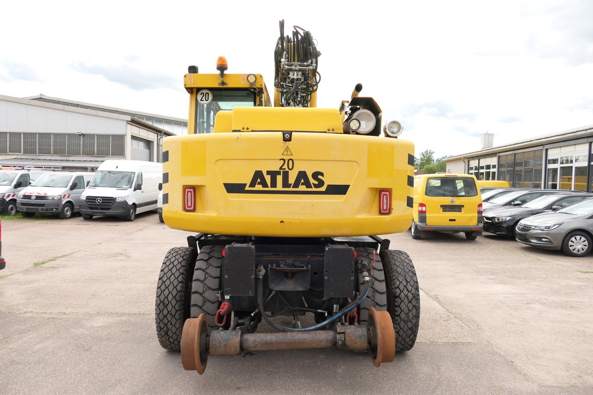 ATLAS 1404 K ZW Zweiwegebagger AHK - Excavator pe roţi: Foto 4 ATLAS 1404 K ZW Zweiwegebagger AHK - Excavator pe roţi: Foto 4