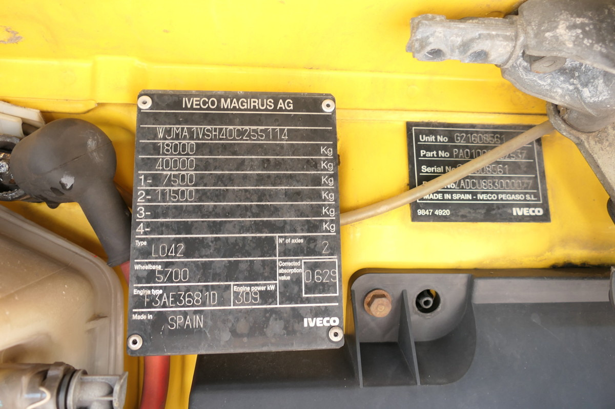 Camion transport containere/ Swap body IVECO Stralis AS 190 S 420 ECO LBW AHK KLIMA INTARDER: Foto 17