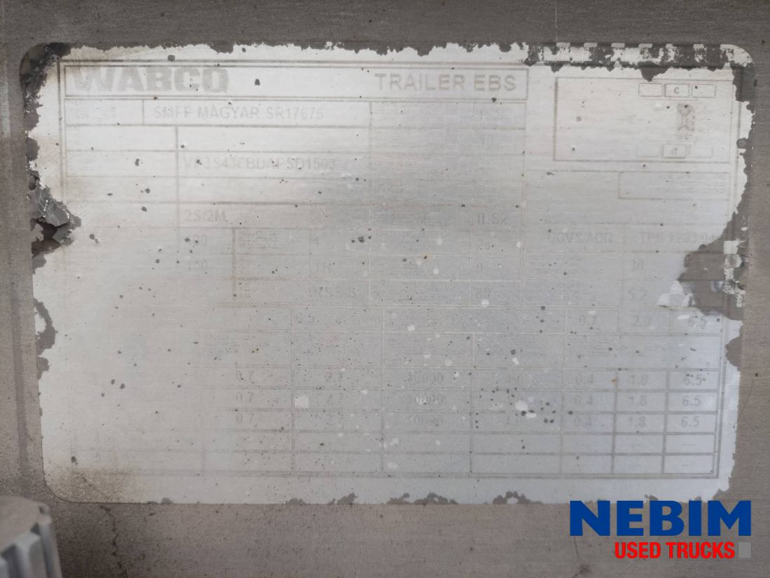 Magyar S43EBD Milk tank - 34.000ltr - Semiremorcă cisternă: Foto 5 Magyar S43EBD Milk tank - 34.000ltr - Semiremorcă cisternă: Foto 5