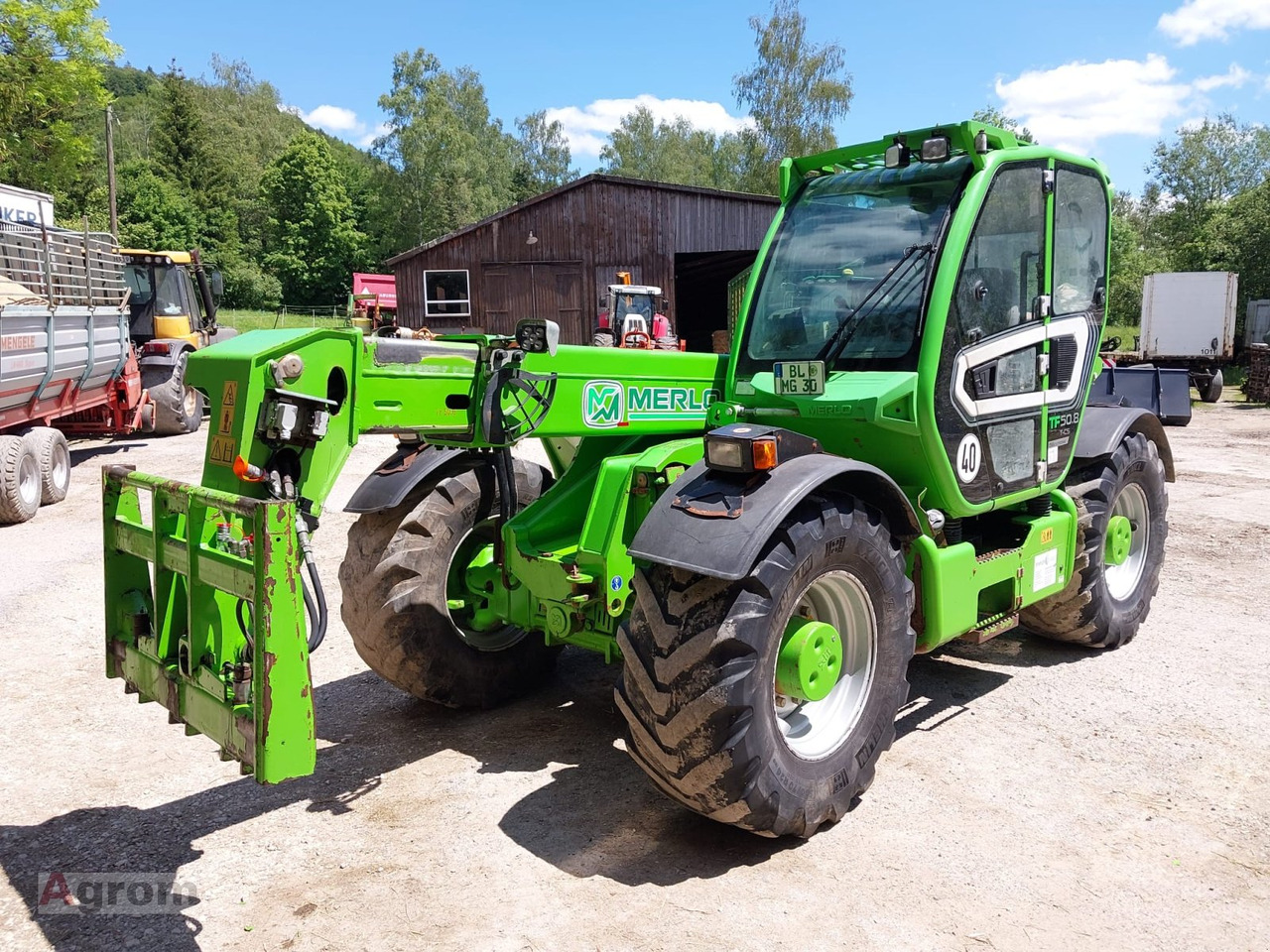 Merlo TF 50.8 TCS-156 - Stivuitor telescopic: Foto 5 Merlo TF 50.8 TCS-156 - Stivuitor telescopic: Foto 5