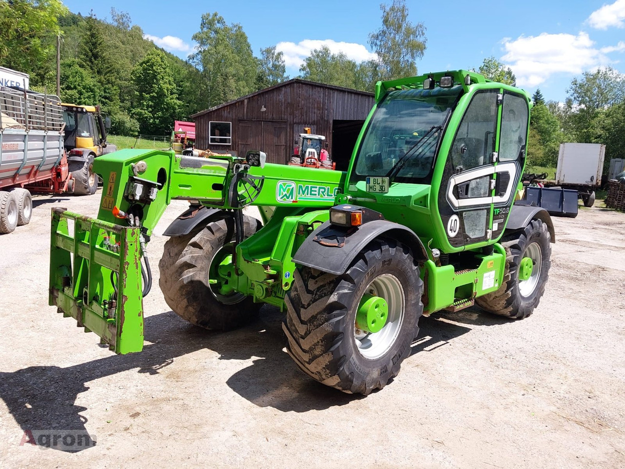 Merlo TF 50.8 TCS-156 - Stivuitor telescopic: Foto 1 Merlo TF 50.8 TCS-156 - Stivuitor telescopic: Foto 1