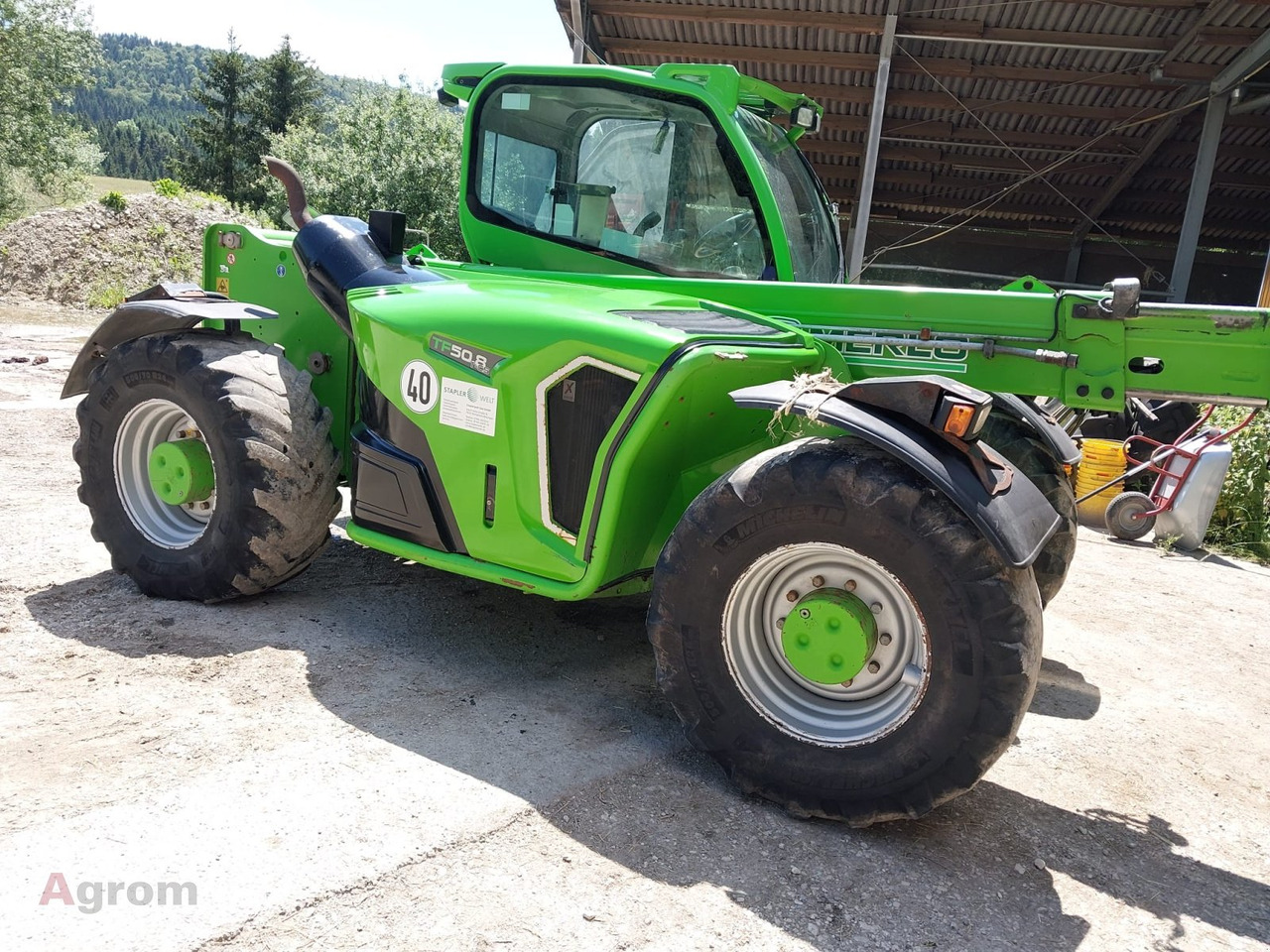 Merlo TF 50.8 TCS-156 - Stivuitor telescopic: Foto 3 Merlo TF 50.8 TCS-156 - Stivuitor telescopic: Foto 3