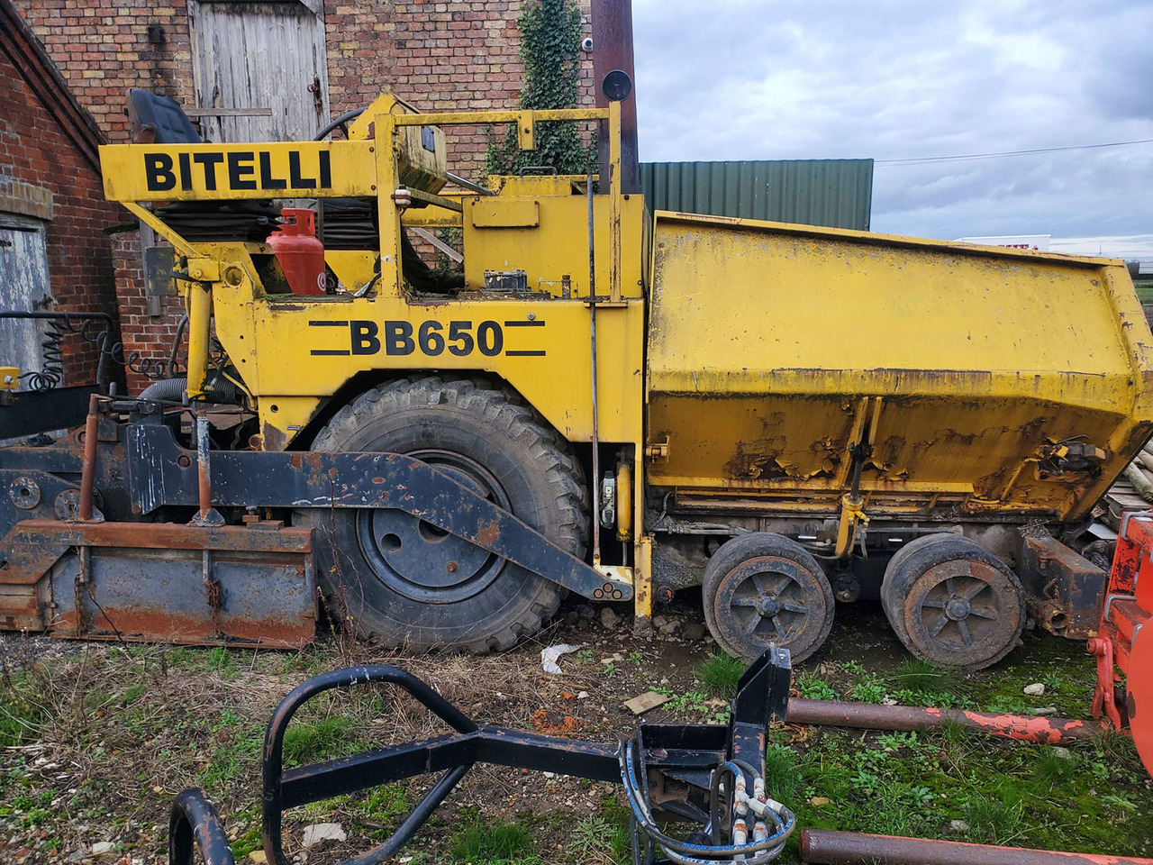Bitelli BB650 - Finisor de asfalt: Foto 1 Bitelli BB650 - Finisor de asfalt: Foto 1