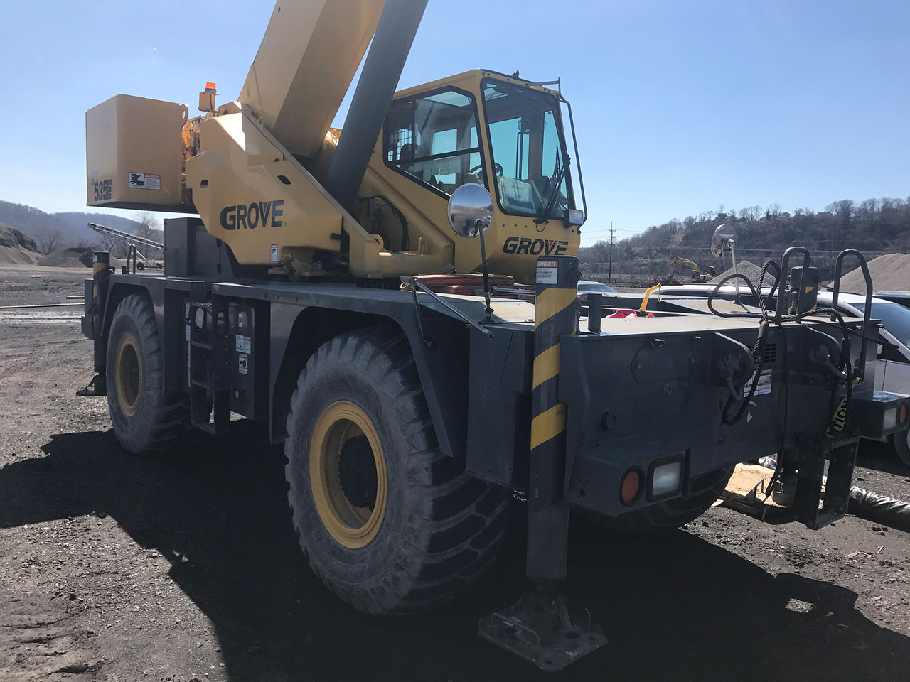 Grove RT535E - Macara pentru teren accidentat: Foto 4 Grove RT535E - Macara pentru teren accidentat: Foto 4