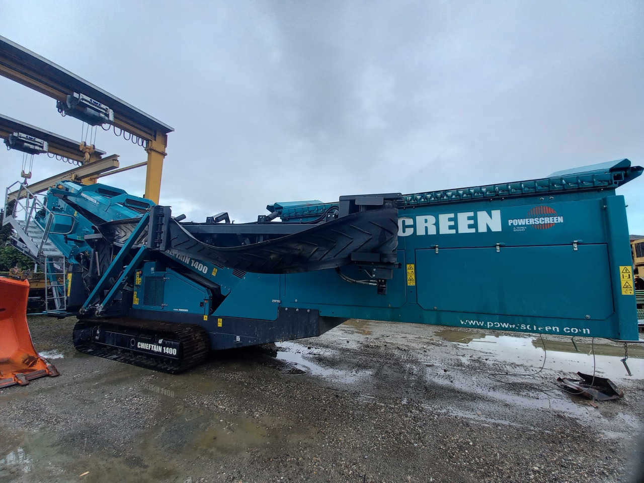 Powerscreen Chieftain 1400 - Statia de sortare: Foto 4 Powerscreen Chieftain 1400 - Statia de sortare: Foto 4