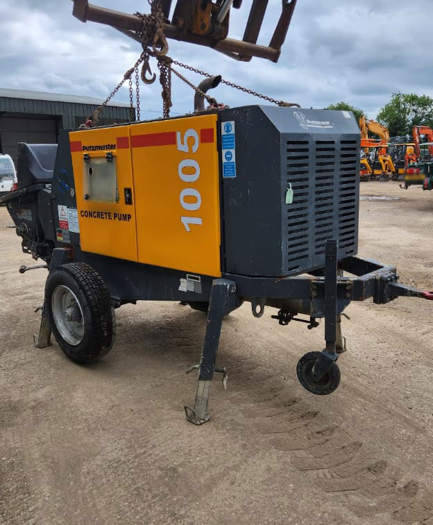 Putzmeister 1005D - Pompă de beton staționară: Foto 4 Putzmeister 1005D - Pompă de beton staționară: Foto 4