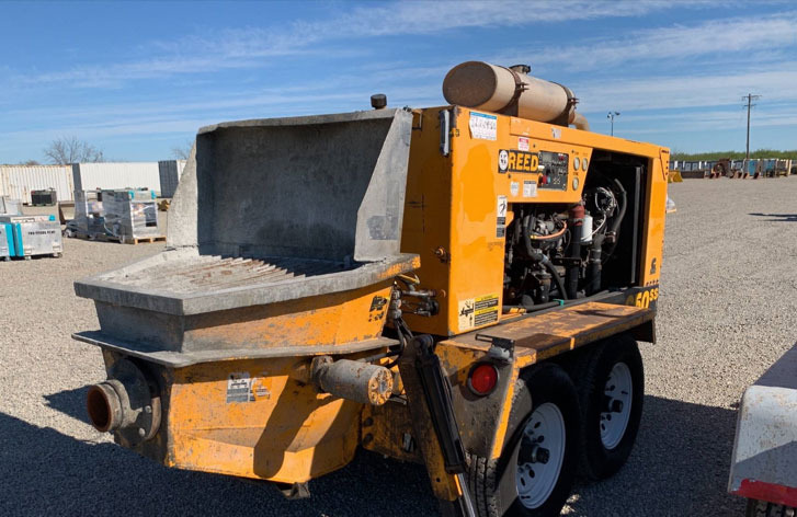 Reed C50SS - Pompă de beton staționară: Foto 3 Reed C50SS - Pompă de beton staționară: Foto 3