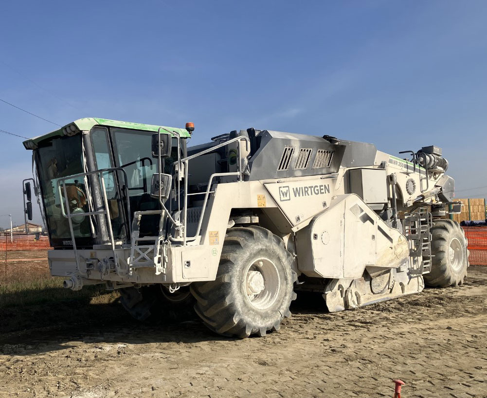 Wirtgen WR 250 I - Stabilizator de sol: Foto 2 Wirtgen WR 250 I - Stabilizator de sol: Foto 2