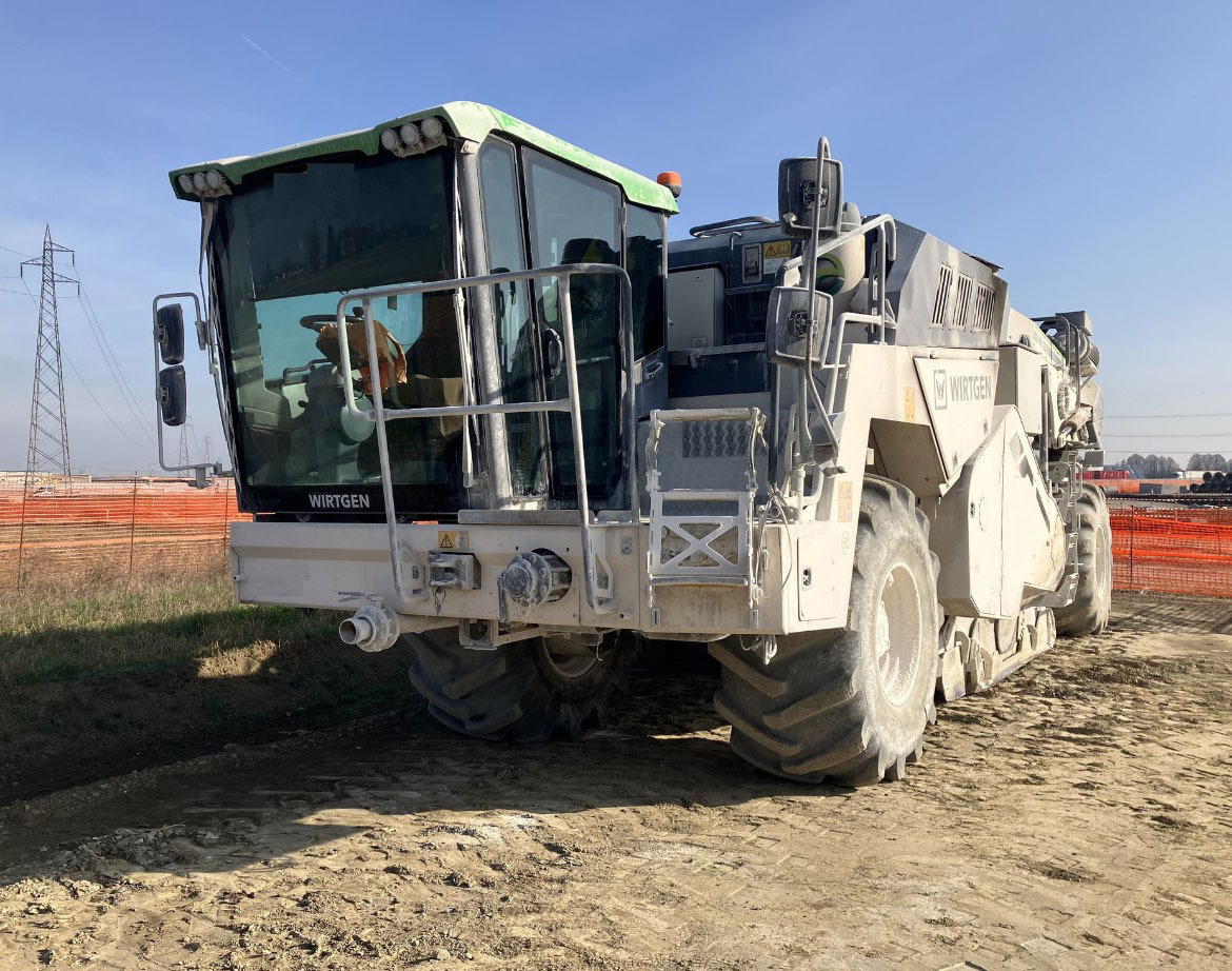 Wirtgen WR 250 I - Stabilizator de sol: Foto 3 Wirtgen WR 250 I - Stabilizator de sol: Foto 3