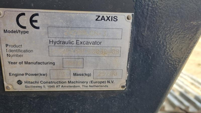 Hitachi ZX280 - Excavator pe şenile: Foto 5 Hitachi ZX280 - Excavator pe şenile: Foto 5