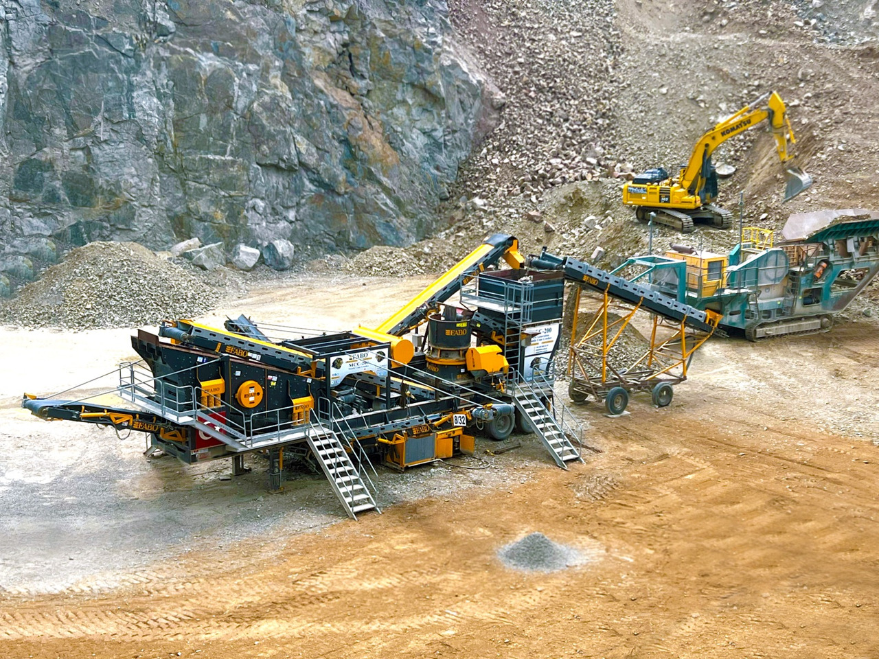 FABO Mobile crusher - Concasor: Foto 3 FABO Mobile crusher - Concasor: Foto 3