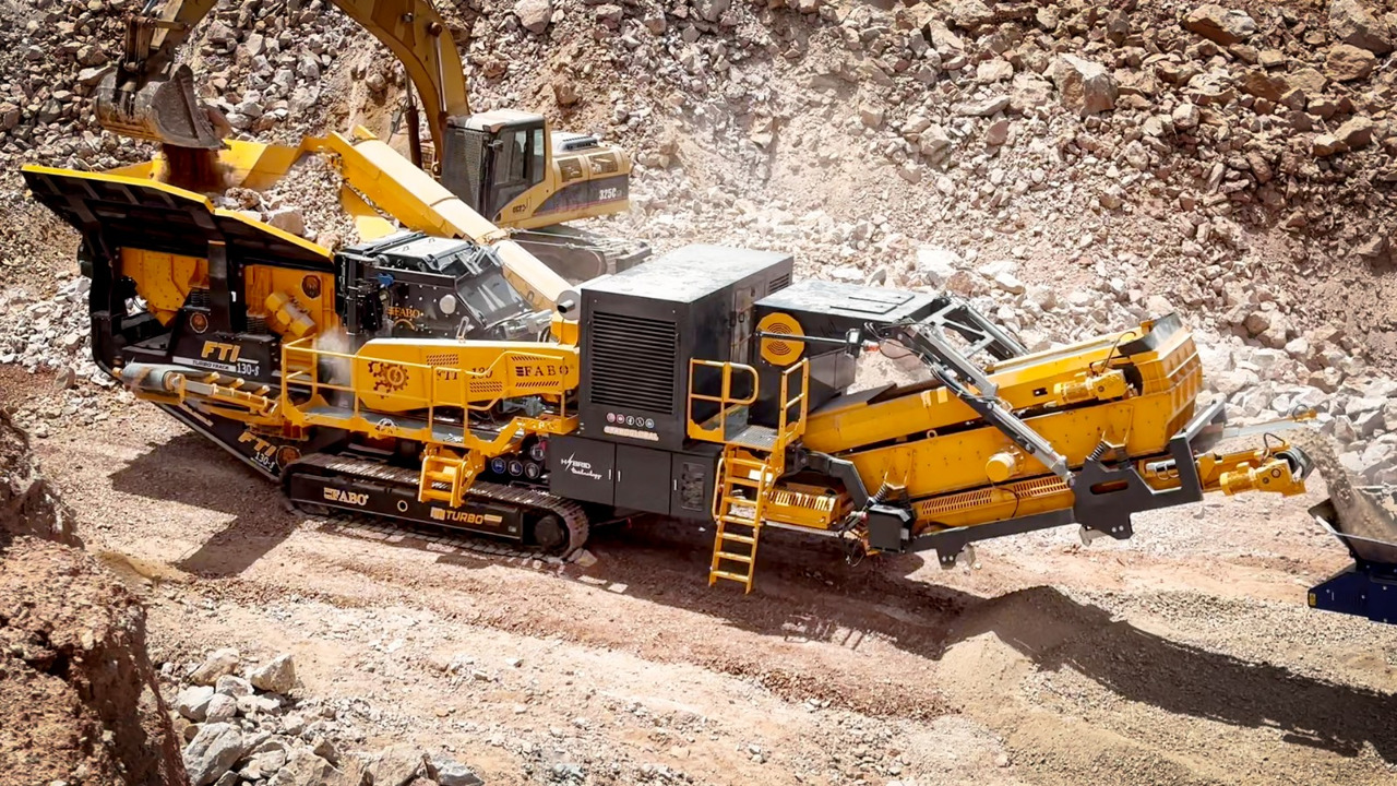 FABO Mobile crusher - Concasor: Foto 1 FABO Mobile crusher - Concasor: Foto 1