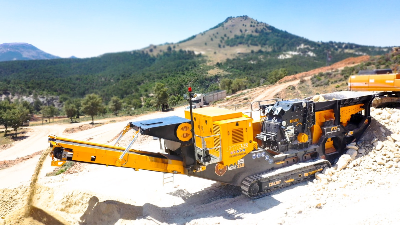 FABO Mobile crusher - Concasor: Foto 1 FABO Mobile crusher - Concasor: Foto 1