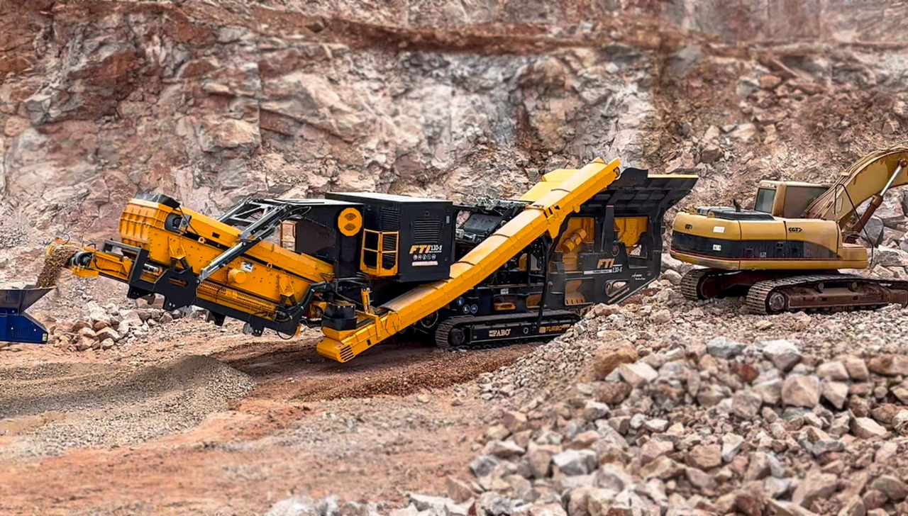 FABO Mobile crusher - Concasor: Foto 2 FABO Mobile crusher - Concasor: Foto 2