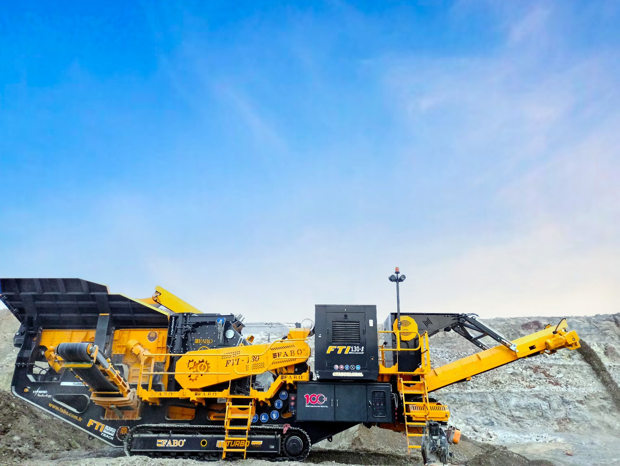 FABO Mobile crusher - Concasor: Foto 3 FABO Mobile crusher - Concasor: Foto 3