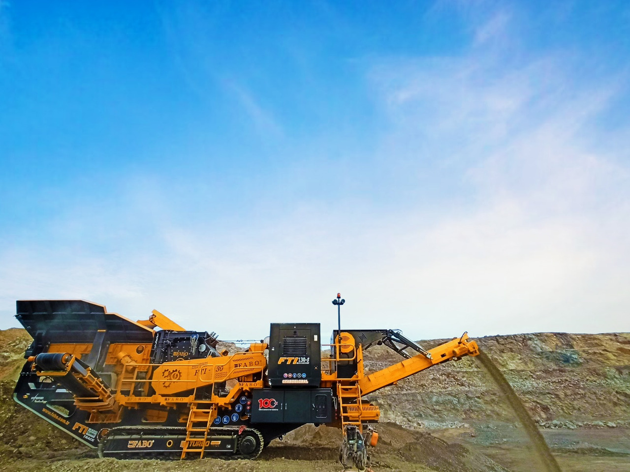 FABO Mobile crusher - Concasor: Foto 4 FABO Mobile crusher - Concasor: Foto 4