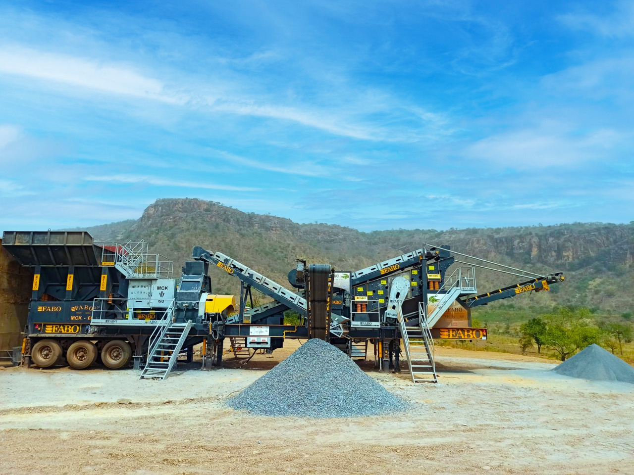 FABO Mobile crusher - Concasor: Foto 4 FABO Mobile crusher - Concasor: Foto 4