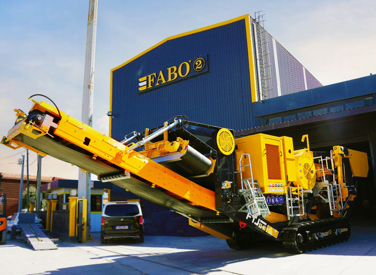 FABO crawler crusher - Concasor mobil: Foto 3 FABO crawler crusher - Concasor mobil: Foto 3