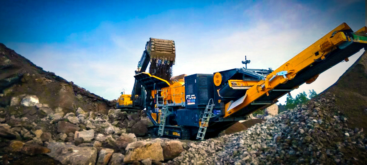 FABO crawler crusher - Concasor mobil: Foto 3 FABO crawler crusher - Concasor mobil: Foto 3