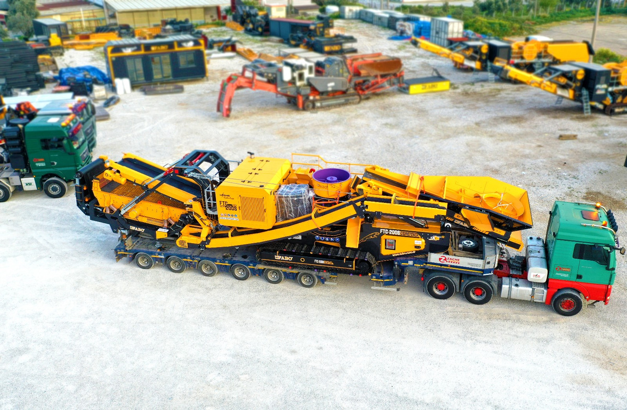 FABO crawler crusher - Concasor mobil: Foto 3 FABO crawler crusher - Concasor mobil: Foto 3