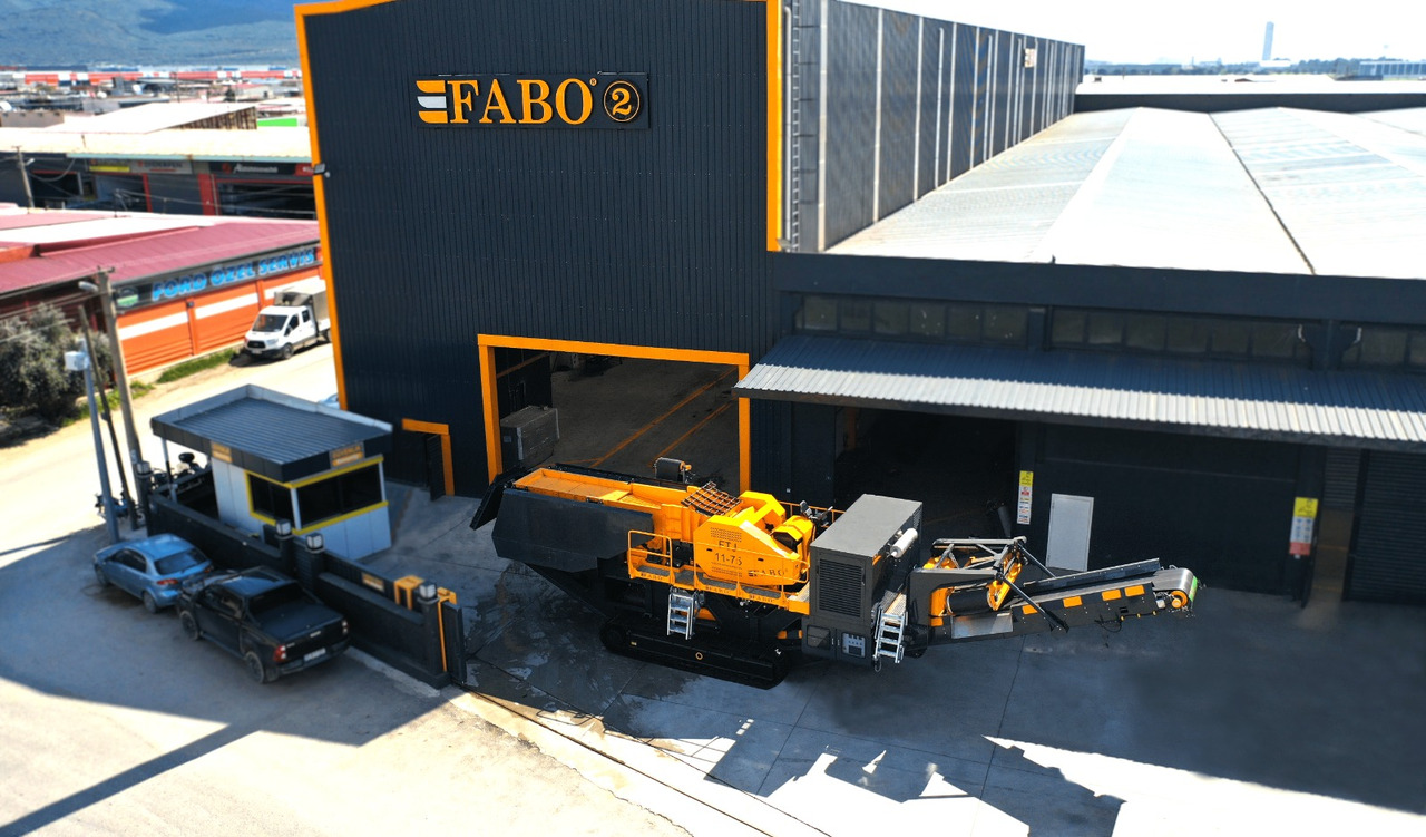 Concasor mobil nou FABO crawler crusher: Foto 24 Concasor mobil nou FABO crawler crusher: Foto 24