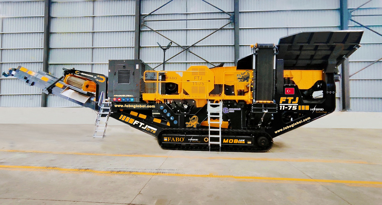 Concasor mobil nou FABO crawler crusher: Foto 25 Concasor mobil nou FABO crawler crusher: Foto 25