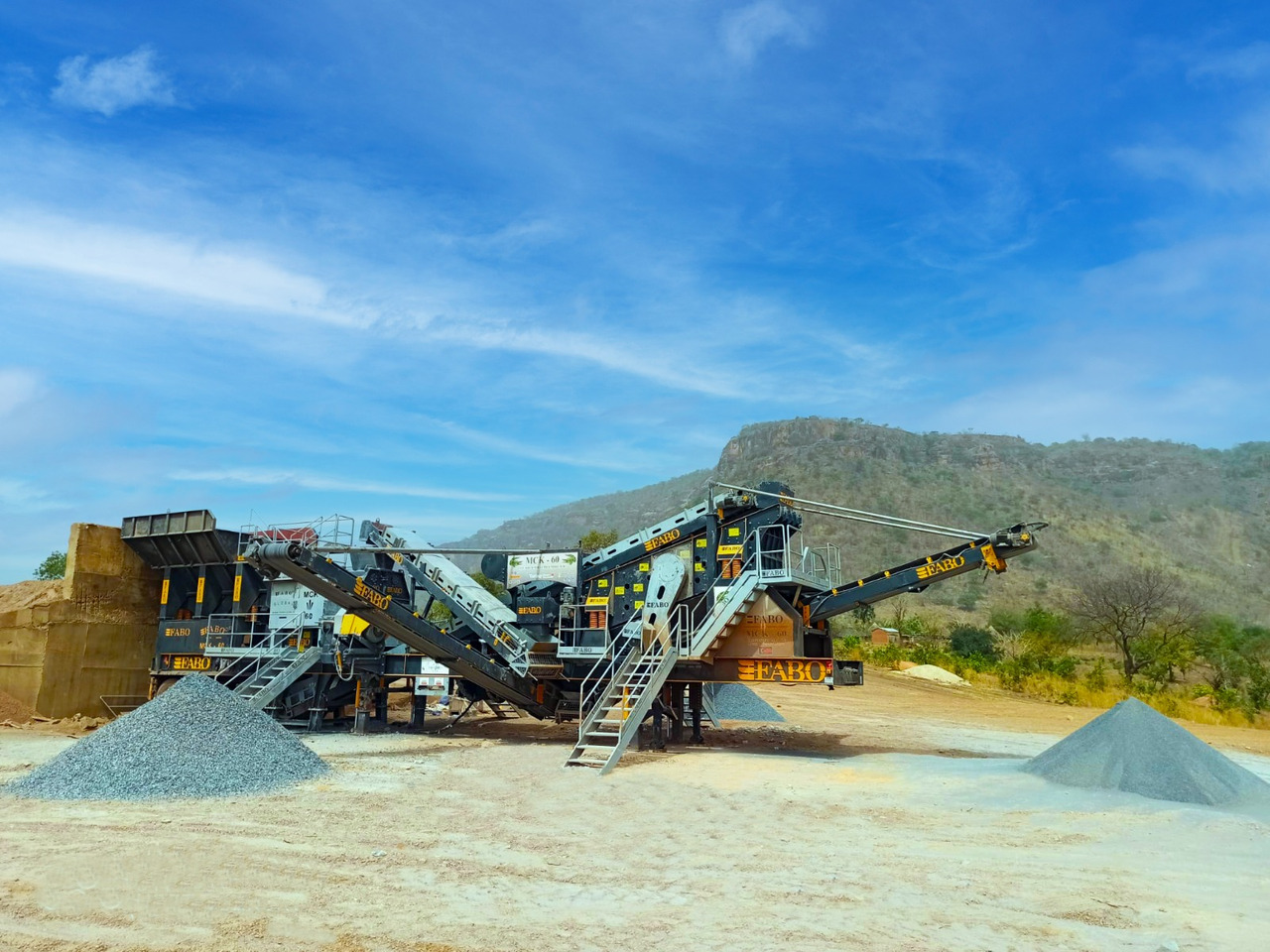 FABO mining machinery - crushing plant - Utilaje miniere: Foto 2 FABO mining machinery - crushing plant - Utilaje miniere: Foto 2