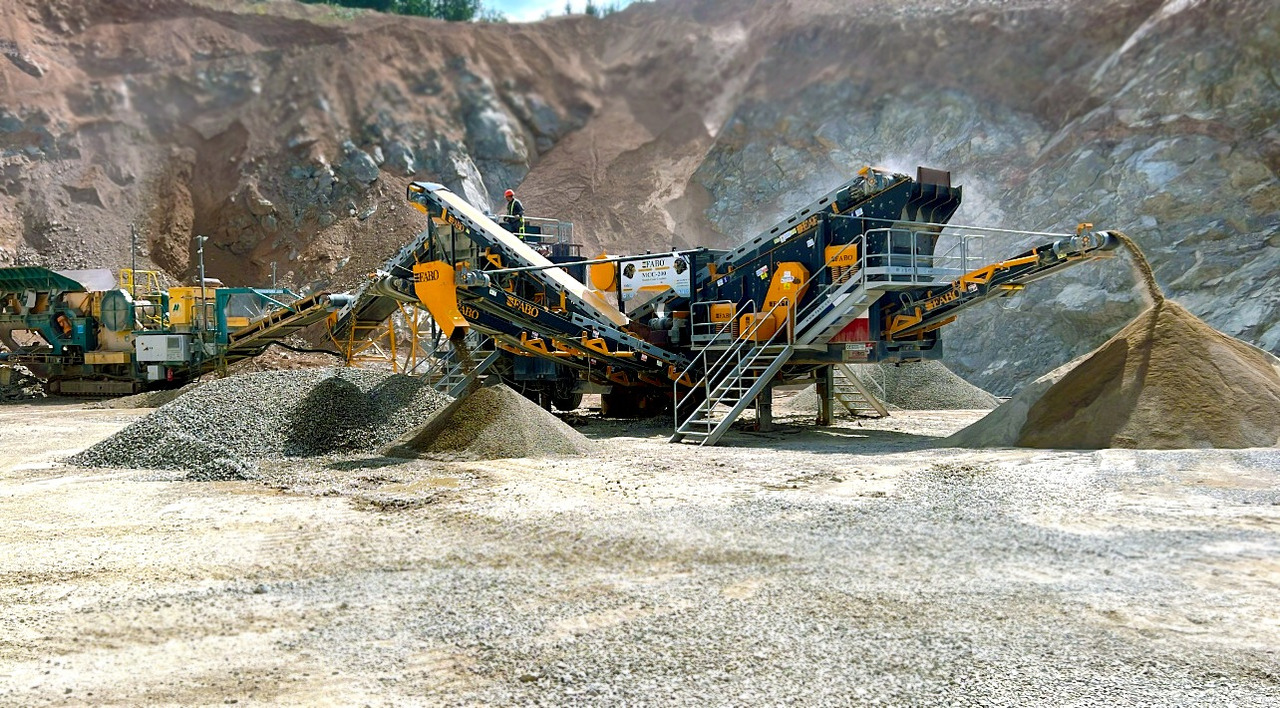 FABO mining machinery - crushing plant - Utilaje miniere: Foto 1 FABO mining machinery - crushing plant - Utilaje miniere: Foto 1