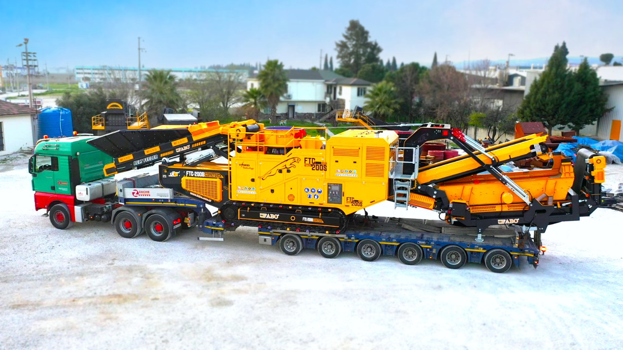 FABO mobile cone crusher - Concasor conice: Foto 2 FABO mobile cone crusher - Concasor conice: Foto 2