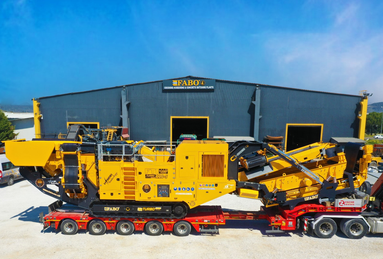 FABO mobile impact crusher - Concasor cu impact: Foto 1 FABO mobile impact crusher - Concasor cu impact: Foto 1