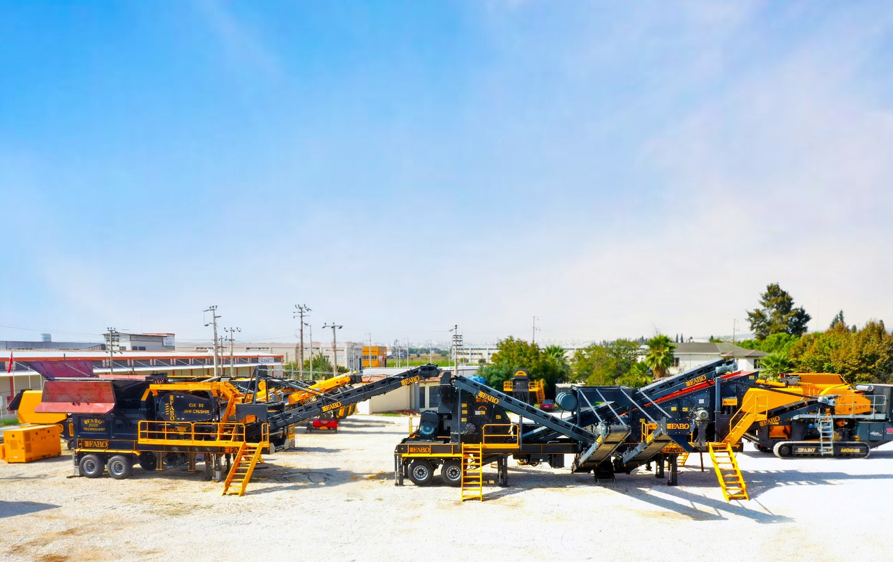 FABO mobile jaw crusher - Concasor cu fălci: Foto 3 FABO mobile jaw crusher - Concasor cu fălci: Foto 3