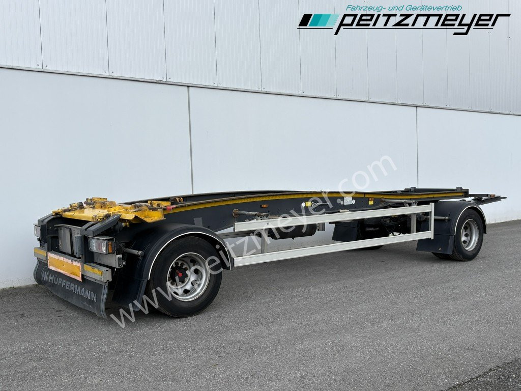 Hüffermann Abrollanhänger HSA 20.70 Schlittenanhänger - Remorcă abroll/ Skiploader: Foto 1 Hüffermann Abrollanhänger HSA 20.70 Schlittenanhänger - Remorcă abroll/ Skiploader: Foto 1