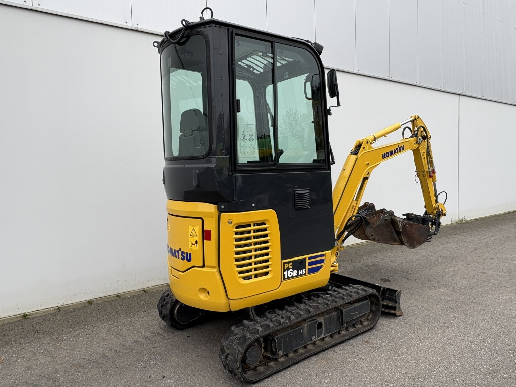 KOMATSU MINIBAGGER PC 16 R-3HS Powertilt 20,40,100 Löffel - Mini excavator: Foto 4 KOMATSU MINIBAGGER PC 16 R-3HS Powertilt 20,40,100 Löffel - Mini excavator: Foto 4