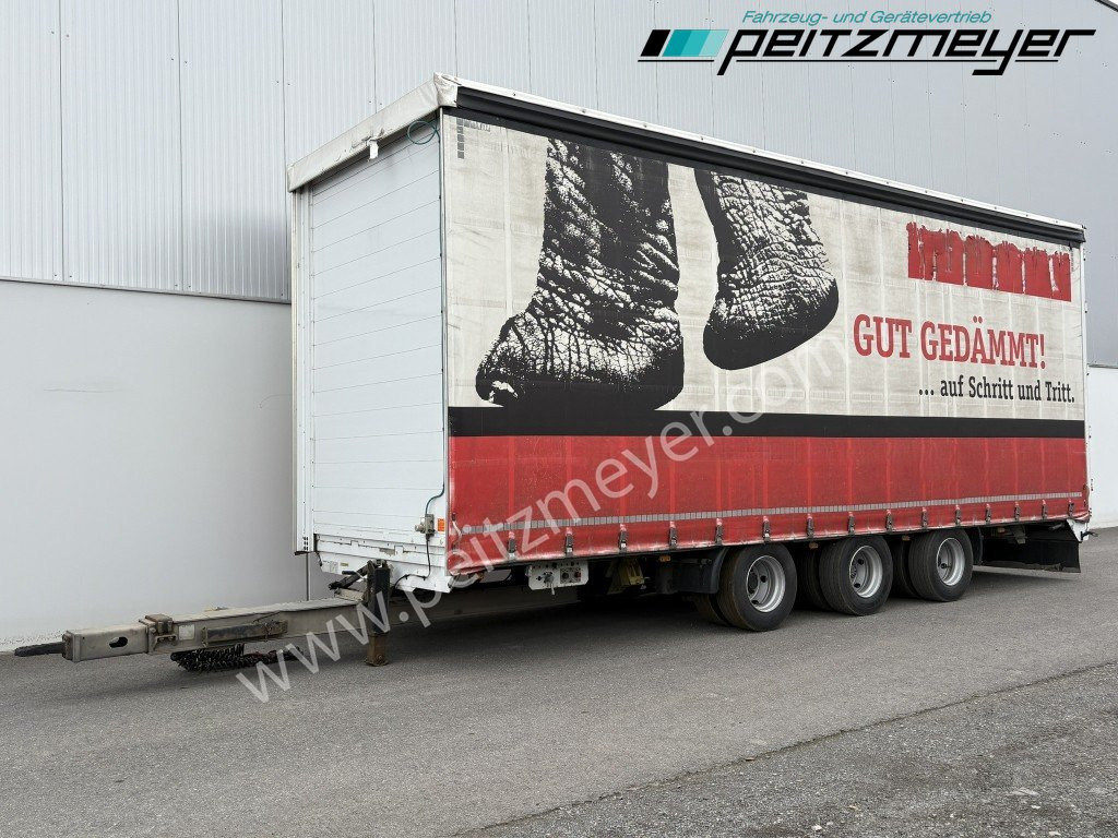 KRUKENMEIER Tridemanhänger TLP 25 zwillingsbereift, Liftachse - Remorcă cu prelată: Foto 3 KRUKENMEIER Tridemanhänger TLP 25 zwillingsbereift, Liftachse - Remorcă cu prelată: Foto 3