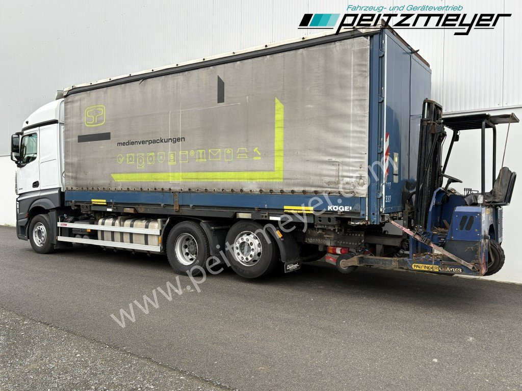 MERCEDES-BENZ Actros 2542 LL BDF Pritsche + Mitnahmestapler komplett - Camion cu prelată: Foto 4 MERCEDES-BENZ Actros 2542 LL BDF Pritsche + Mitnahmestapler komplett - Camion cu prelată: Foto 4