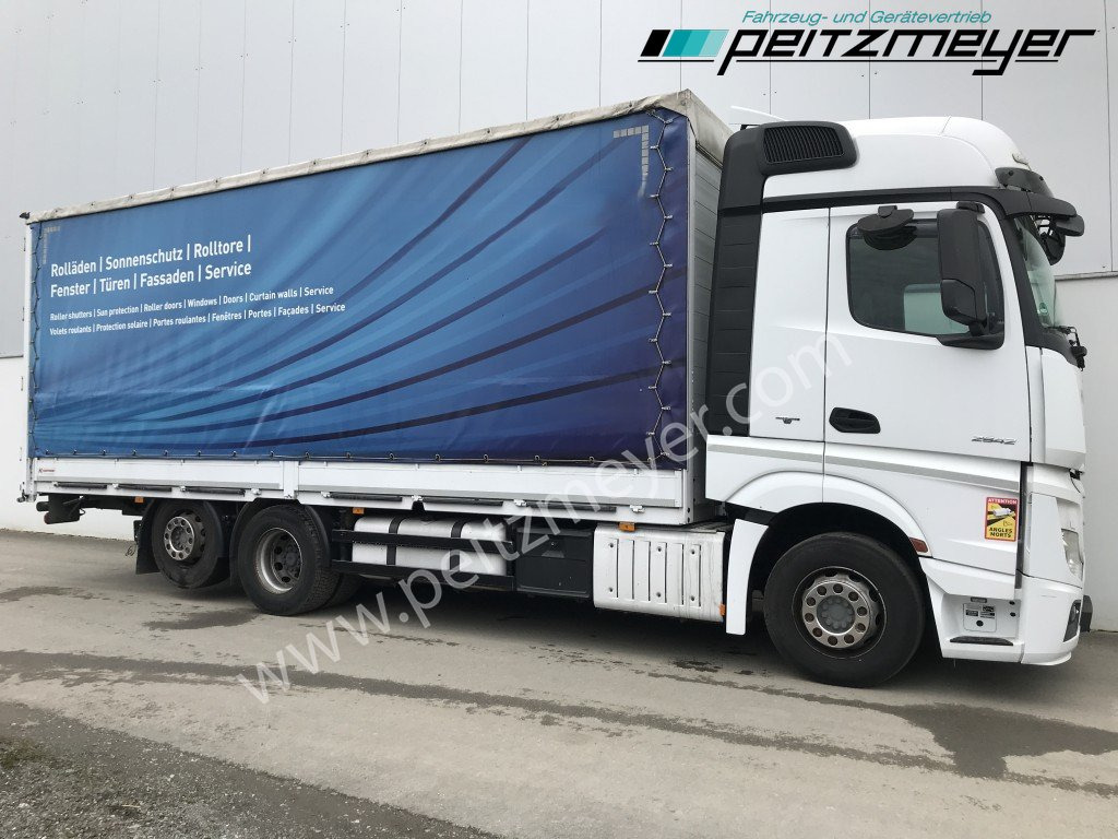 MERCEDES-BENZ Actros 2542 LL Pritsche, EU 6, Klima, Standklima, - Camion cu prelată: Foto 3 MERCEDES-BENZ Actros 2542 LL Pritsche, EU 6, Klima, Standklima, - Camion cu prelată: Foto 3
