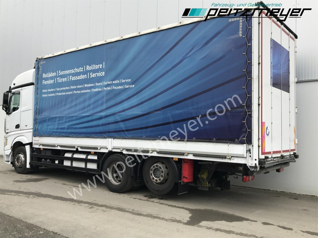 MERCEDES-BENZ Actros 2542 LL Pritsche, EU 6, Klima, Standklima, - Camion cu prelată: Foto 4 MERCEDES-BENZ Actros 2542 LL Pritsche, EU 6, Klima, Standklima, - Camion cu prelată: Foto 4