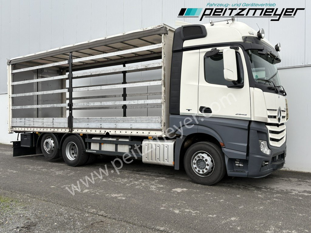 MERCEDES-BENZ Actros 2545 LL Pritsche, Klima, Standklima, PPC, EU 6 MP 4 - Edscha - Camion platformă: Foto 2 MERCEDES-BENZ Actros 2545 LL Pritsche, Klima, Standklima, PPC, EU 6 MP 4 - Edscha - Camion platformă: Foto 2