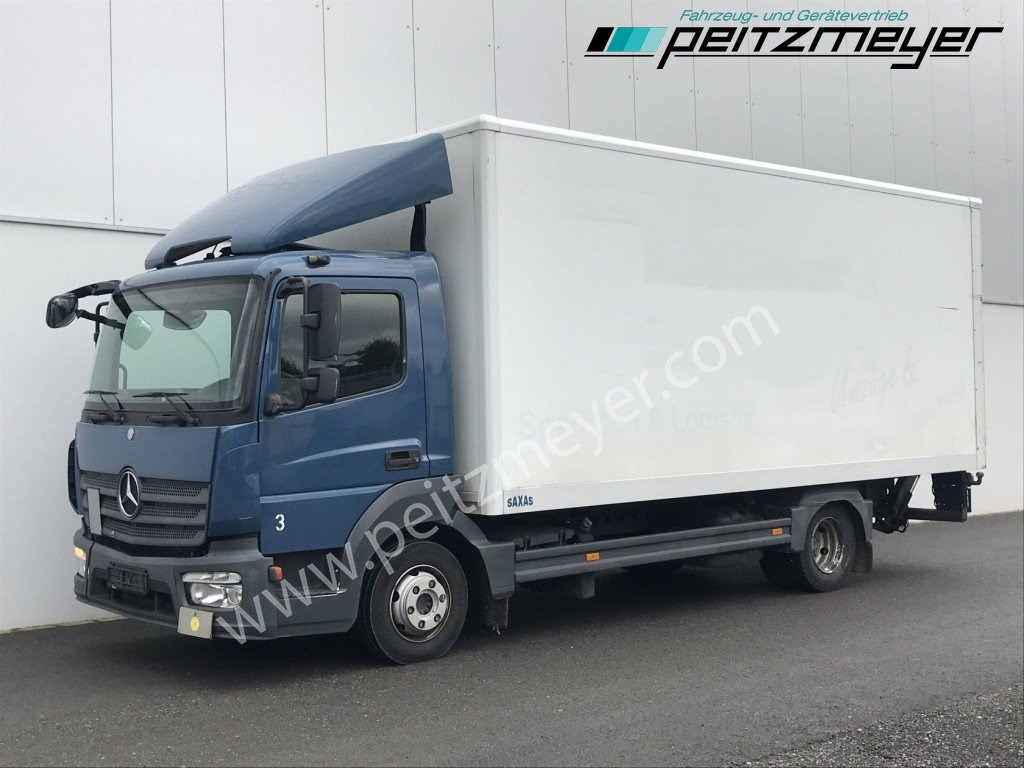 MERCEDES-BENZ Atego 818 L Koffer + LBW Euro 6, Klima, AHK, - Camion furgon: Foto 1 MERCEDES-BENZ Atego 818 L Koffer + LBW Euro 6, Klima, AHK, - Camion furgon: Foto 1