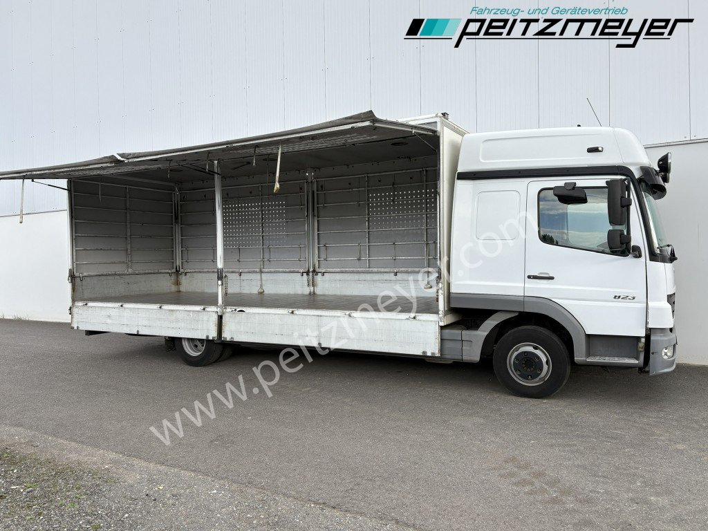 MERCEDES-BENZ Atego 823 L Geflügelpritsche L - Fahrerhaus, Klima, 2 x AHK - Camion furgon: Foto 3 MERCEDES-BENZ Atego 823 L Geflügelpritsche L - Fahrerhaus, Klima, 2 x AHK - Camion furgon: Foto 3
