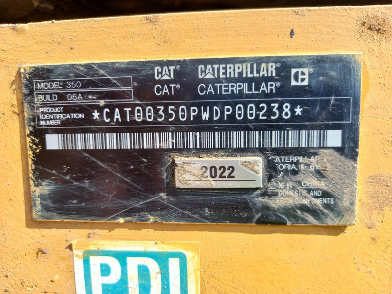 Excavator pe şenile Cat 350 (Abu Dhabi): Foto 10