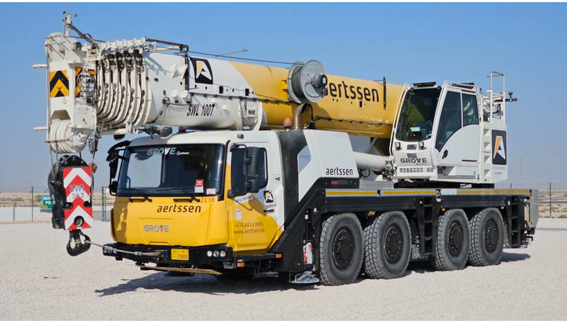 Grove GMK4100L-1 (2pcs available - Qatar) - Macara tot teren: Foto 1 Grove GMK4100L-1 (2pcs available - Qatar) - Macara tot teren: Foto 1