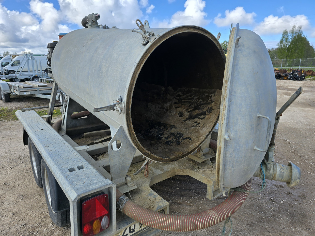 Bunnefeld Haren PAH3500 - Remorcă cisternă: Foto 4 Bunnefeld Haren PAH3500 - Remorcă cisternă: Foto 4